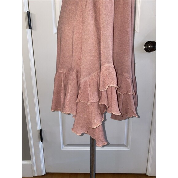 FP ONE‎ FREE PEOPLE Adella Slip Dress Rose Lace Embroidered Babydoll Size XS - Picture 7 of 16
